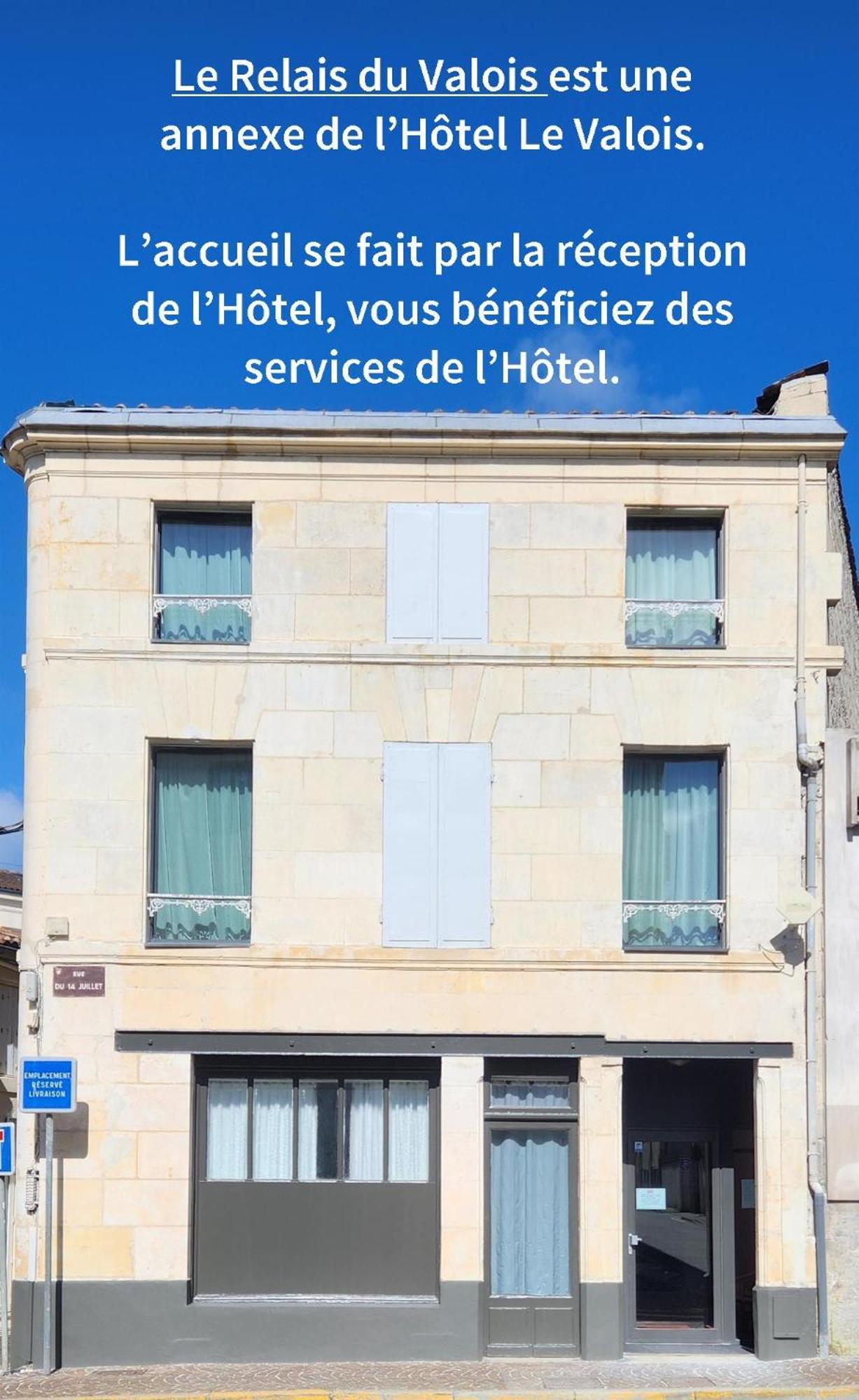 Hotel Le Relais Du Valois Cognac Centre Exterior foto